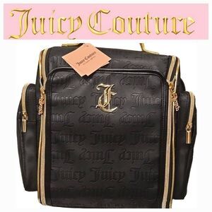 Juicy Couture Juicy Logo Travel Hanging Case w/Multiple Compartments